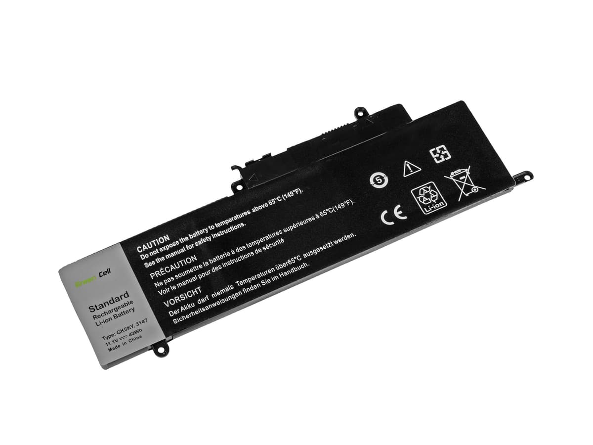 Batterij voor Dell Inspiron 11 3147 3148 3152 3153 13 7347 7348 7352 / 11,1V 3850mAh
