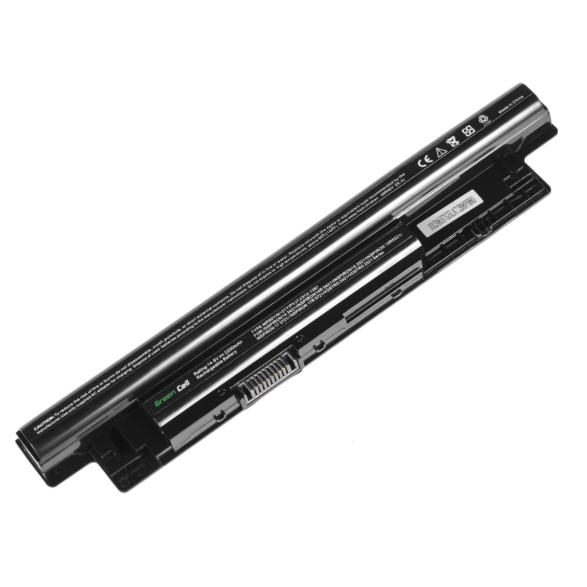 Batterij voor Dell Inspiron 3521 5521 5537 5721 / 14,4V 2200mAh - afbeelding 1