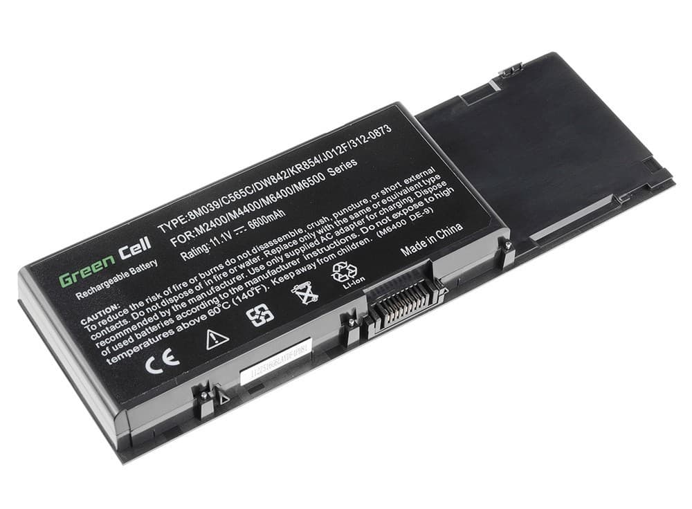 Batterij voor Dell Precision M6400 M6500 / 11,1V 6600mAh
