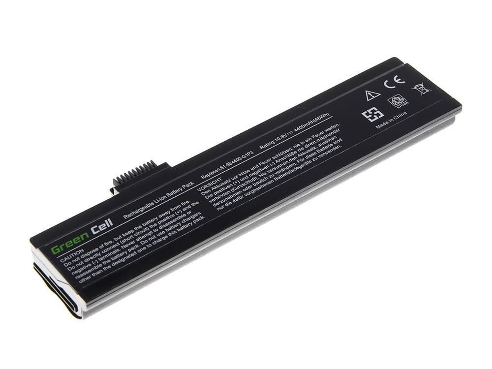Batterij voor Fujitsu-Siemens Maxdata Eco 4511 4511IW / 11,1V 4400mAh