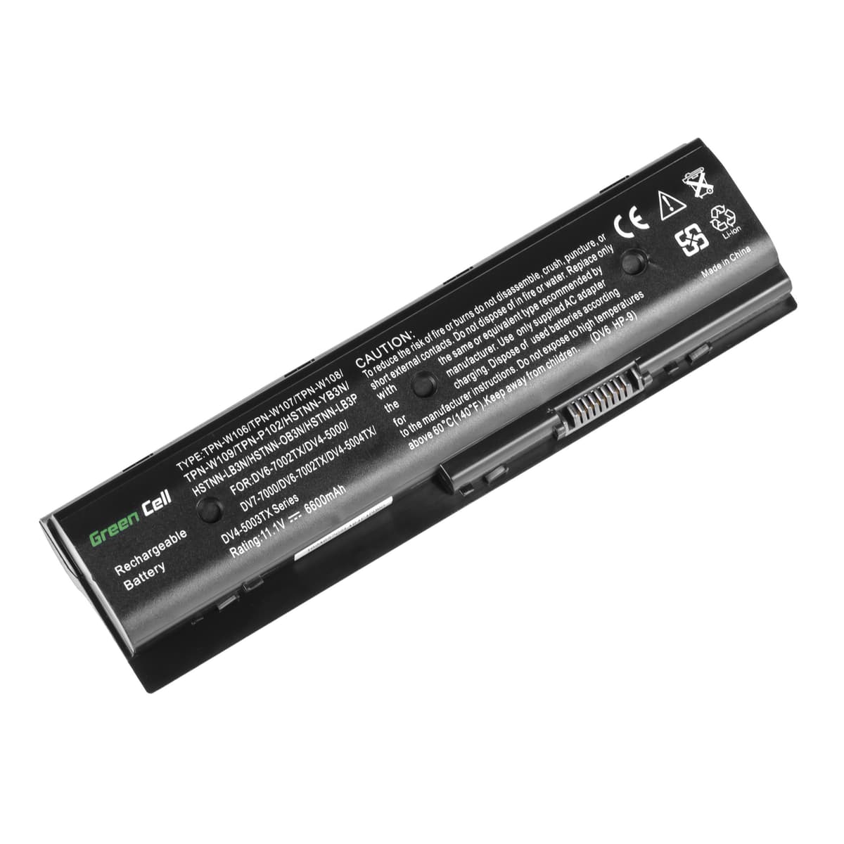 Batterij voor HP Pavilion DV6-7000 DV7-7000 M6 / 11,1V 6600mAh