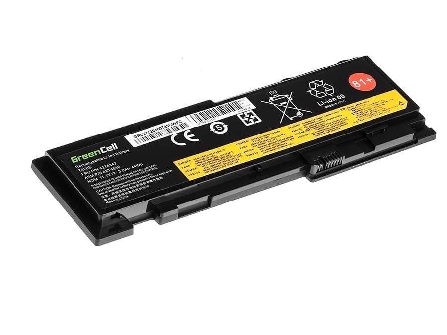Batterij voor Lenovo ThinkPad T420s T420si / 14,4V 3600mAh
