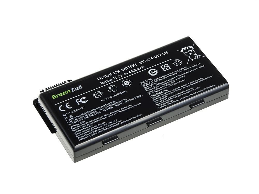 Batterij voor MSI A6000 CR500 CR600 CR700 CX500 CX600 / 11,1V 4400mAh