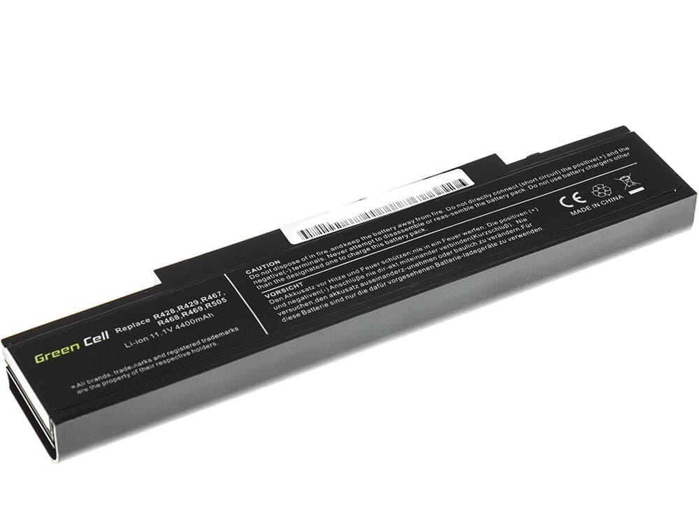 Batterij voor Samsung R519 R522 R530 R540 R580 R620 R719 R780 (zwart) / 11,1V 4400mAh
