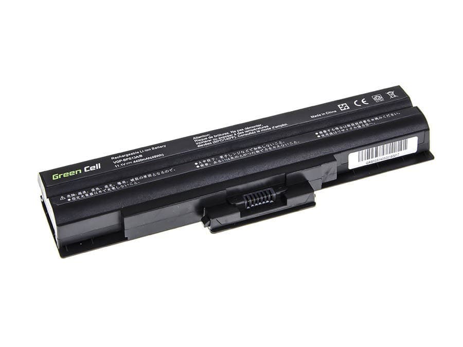 Batterij voor Sony Vaio VGP-BPS13 VGP-BPS21 (zwart) / 11,1V 4400mAh - afbeelding 1