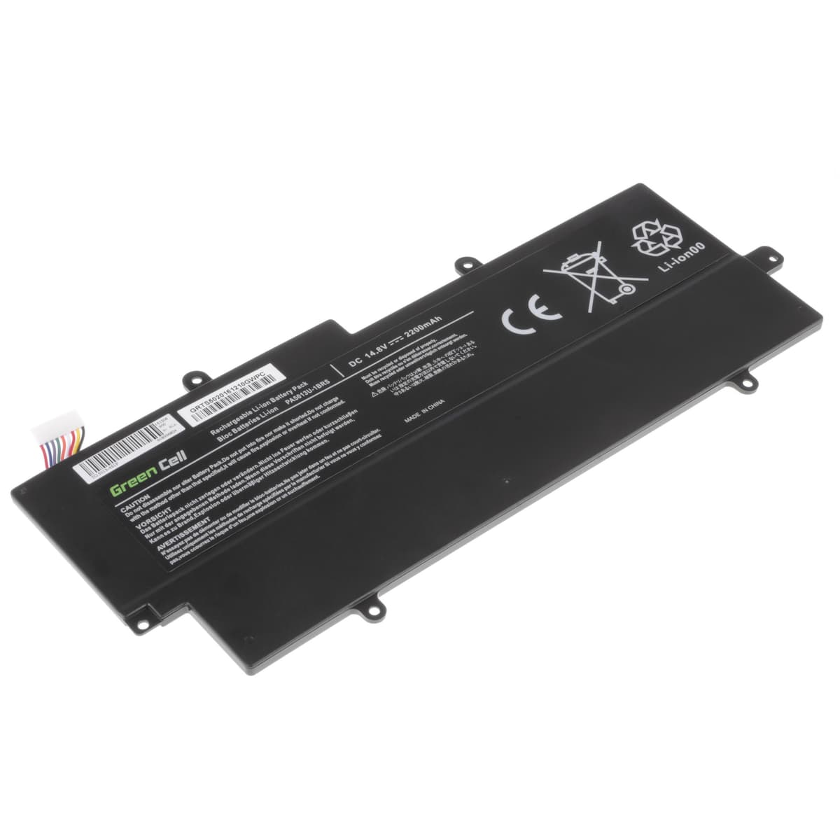Batterij voor Toshiba Portege Z830 Z835 Z930 Z935 / 14,4V 2200mAh