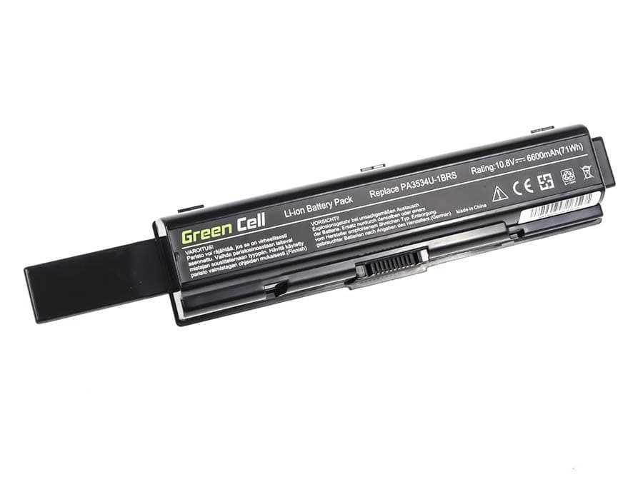 Batterij voor Toshiba Satellite A200 A300 A500 L200 L300 L500 / 11,1V 6600mAh
