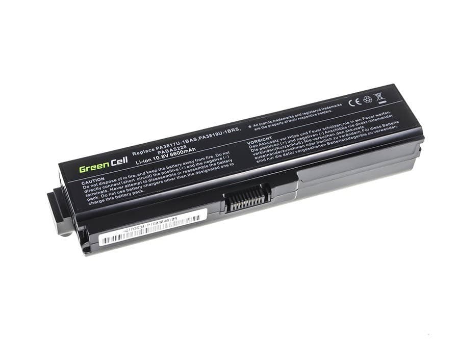 Batterij voor Toshiba Satellite C650 C650D C660 C660D L650D L655 L750 PA3817U-1BRS / 11,1V 6600mAh