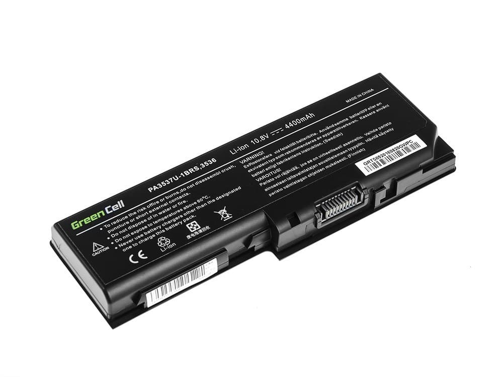 Batterij voor Toshiba Satellite L350 P200 PA3536U-1BRS / 11,1V 4400mAh