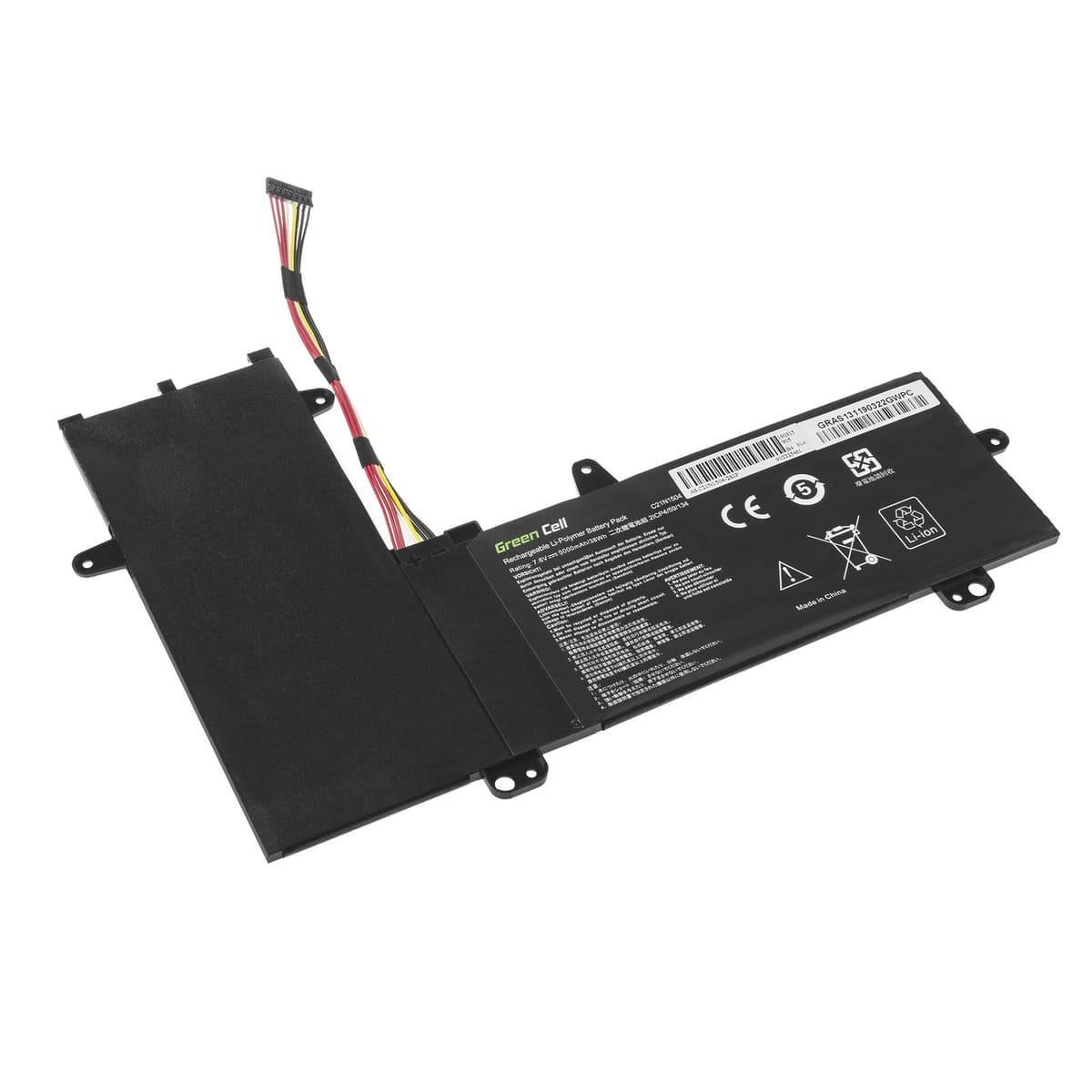C21N1504 Batterij voor Asus Transformer Book Flip TP200S TP200SA / 7,6V 5000mAh