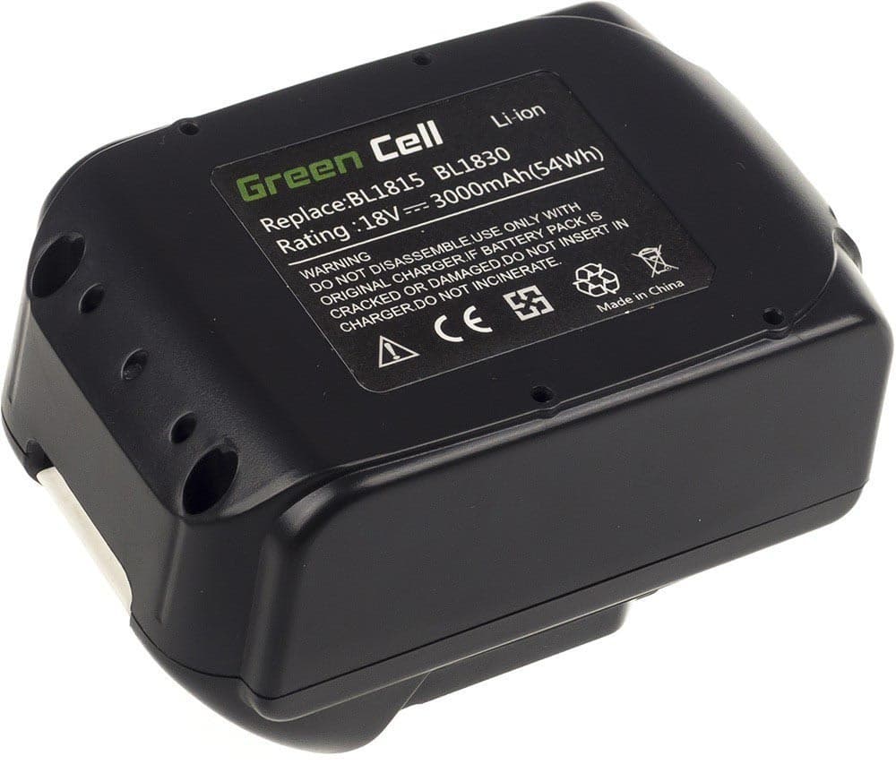 Gereedschap Batterij voor Makita BL1830 194204-5 SAMSUNG Cells 18V 3Ah