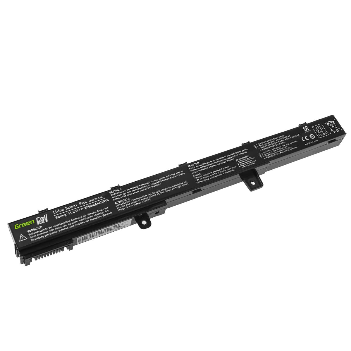 PRO Batterij A31N1319 voor Asus X551 X551C X551CA X551M X551MA X551MAV F551 F551C F551M R512C R512CA R553L