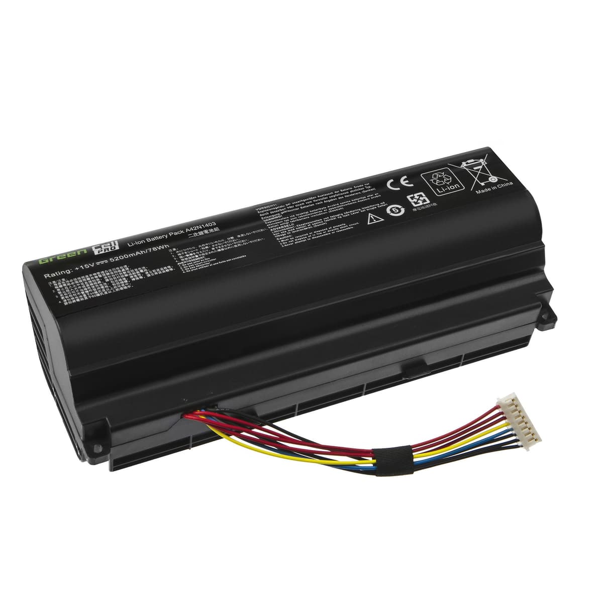 PRO Batterij A42N1403 voor Asus ROG G751 G751J G751JL G751JM G751JT G751JY / 15V 5200mAh