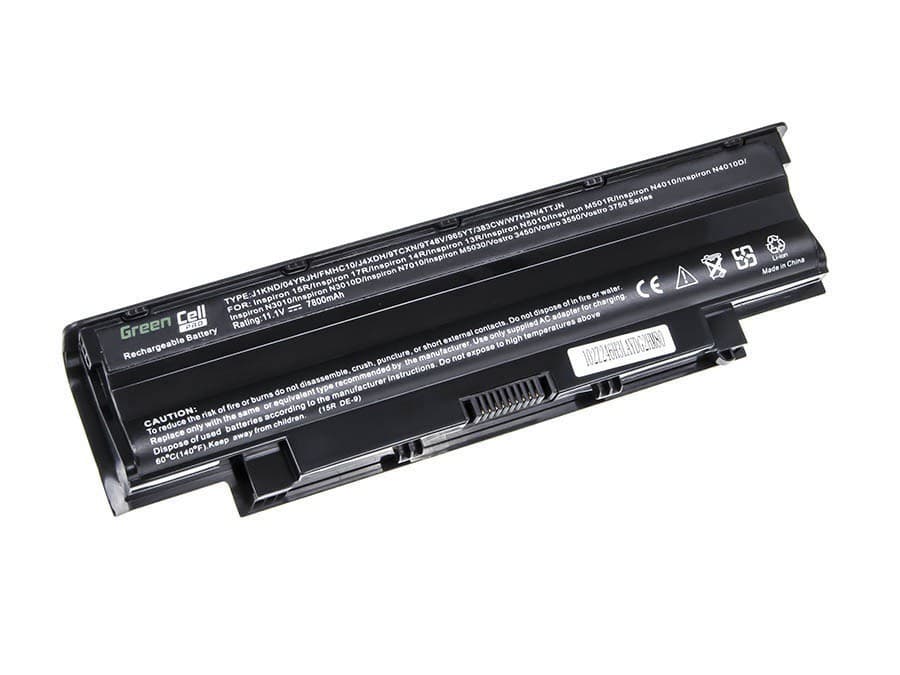 PRO Batterij voor Dell Inspiron N3010 N4010 N5010 13R 14R 15R J1 / 11,1V 7800mAh
