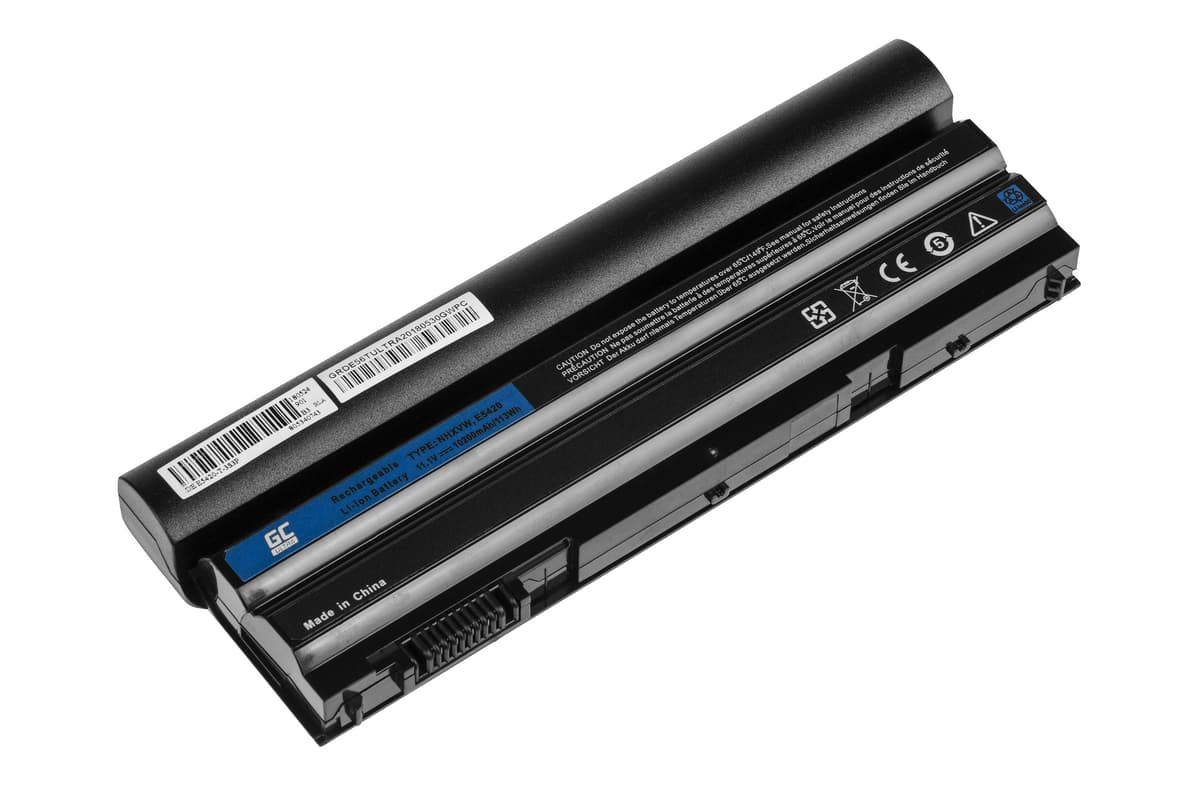 PRO Batterij voor Dell Latitude E5520 E6420 E6520 E6530 / 11,1V 10200mAh