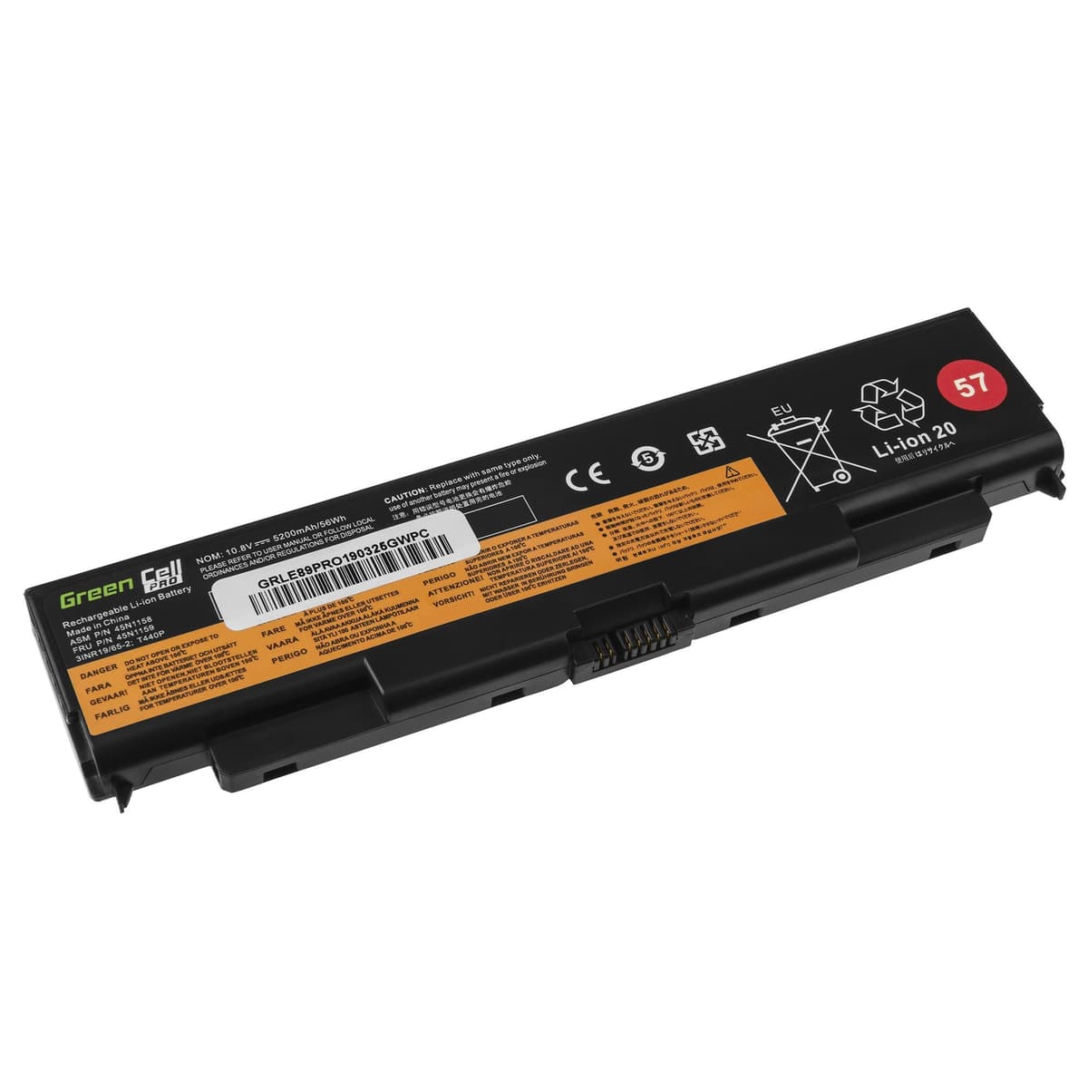 PRO Batterij voor Lenovo ThinkPad T440p T540p W540 W541 L440 L540