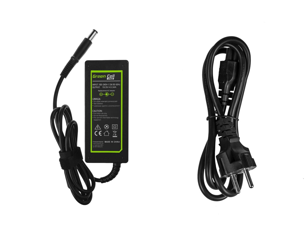 PRO Oplader AC Adapter voor Dell Inspiron 15 1525 3541 3541 Latitude 3350 3460 E4200 XPS 13 L321x L322x 19.5V 3.34A - afbeelding 1