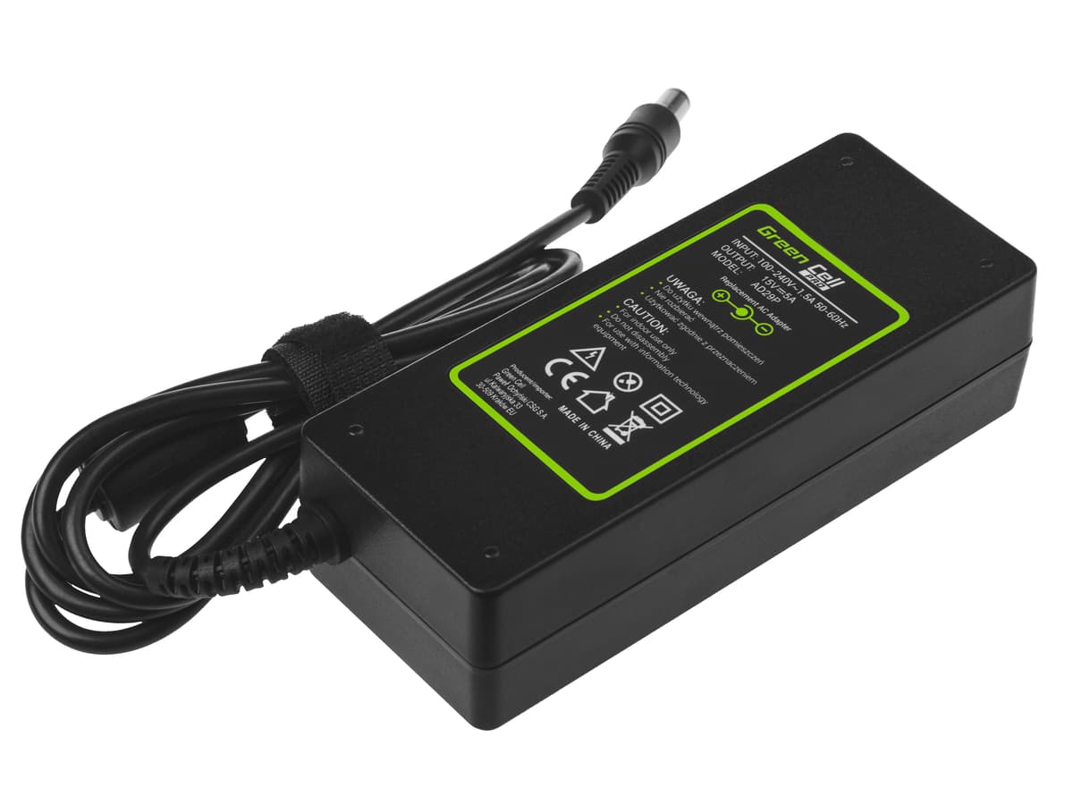 PRO Oplader AC Adapter voor Toshiba Tecra A10 A11 M11 Satellite A100 P100 Pro S500 15V 5A 75W