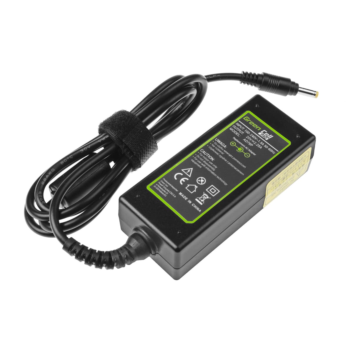 AC adapter PRO 20V 2.25A 45W voor Lenovo IdeaPad 100 100-15IBD 100-15IBY 100s-14IBR 110 110-15IBR Yoga 510 520
