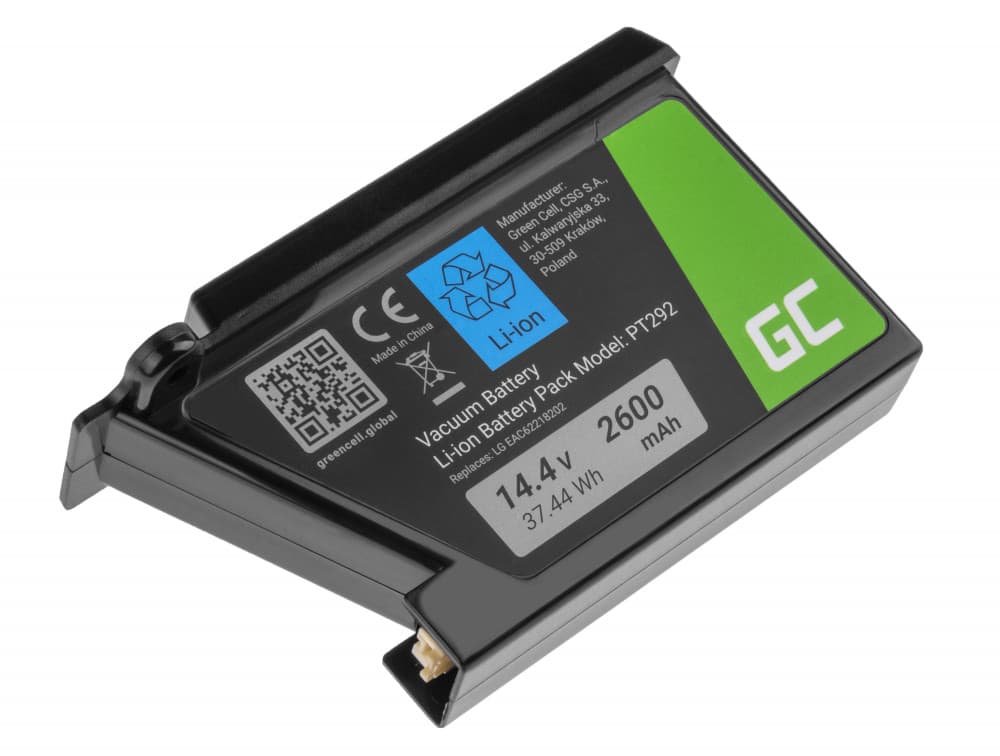 Batterij (2,6 Ah 14,4V) EAC60766101 EAC60766102 EAC60766103 voor LG HomBot VR5940LR, VR5942L, VR5943, VR5943L - afbeelding 1