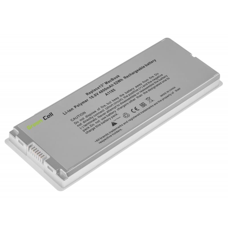 A1185 batterij voor Apple MacBook 13 A1181 (2006, 2007, 2008, 2009) - afbeelding 1