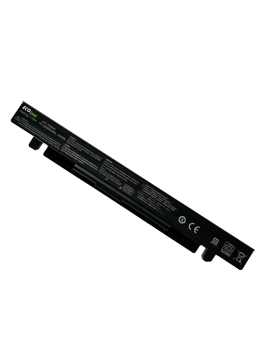 EcoLine - A41-X550A A41-X550 Batterij Geschikt voor de Asus A450 A550 R510 X550 / 14.4V 2200mAh - afbeelding 1