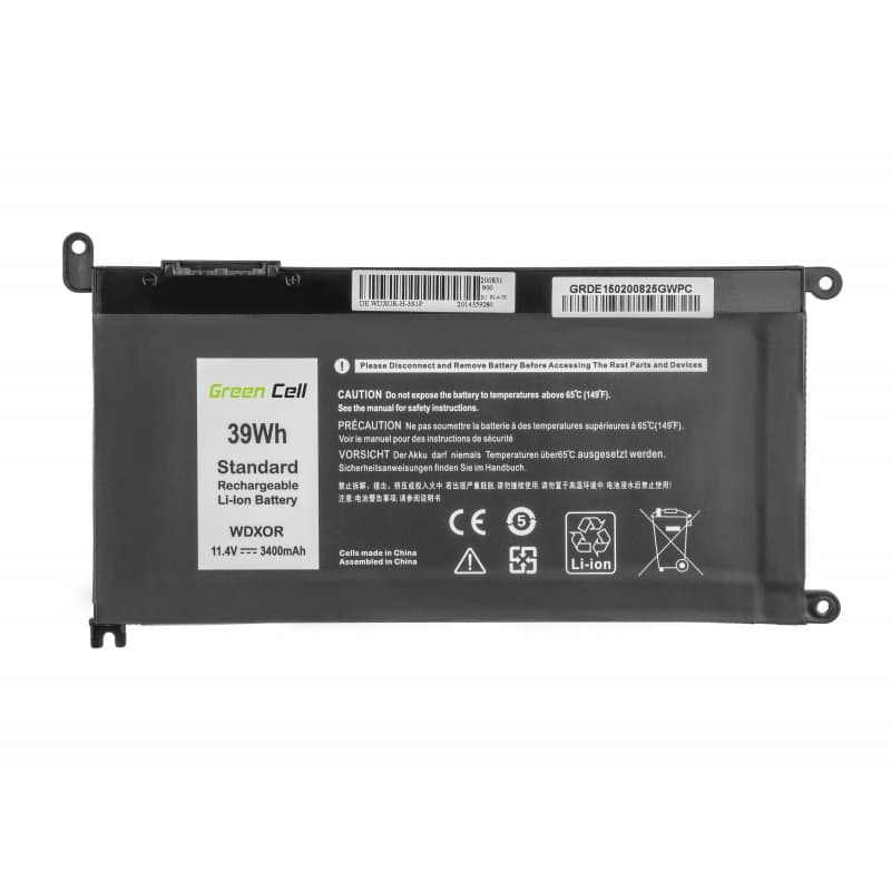 WDX0R WDXOR batterij voor Dell Inspiron 13 5368 5378 5379 14 5482 15 5565 5567 5568 5570 5578 5579 7560 7570 17 5770