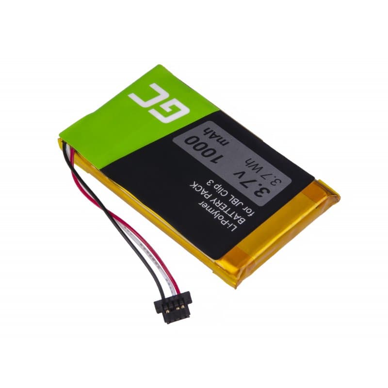 L0721-LF Batterij voor JBL Clip 3 Clip 3AN Clip 3SAND Draadloze Bluetooth Speaker, 1000mAh 3.7V Li-Polymeer - afbeelding 1