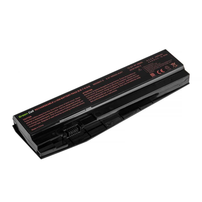 Batterij N850BAT-6 voor Clevo N850 N855 N857 N870 N871 N875, Hyperbook N85 N85S N87 N87S