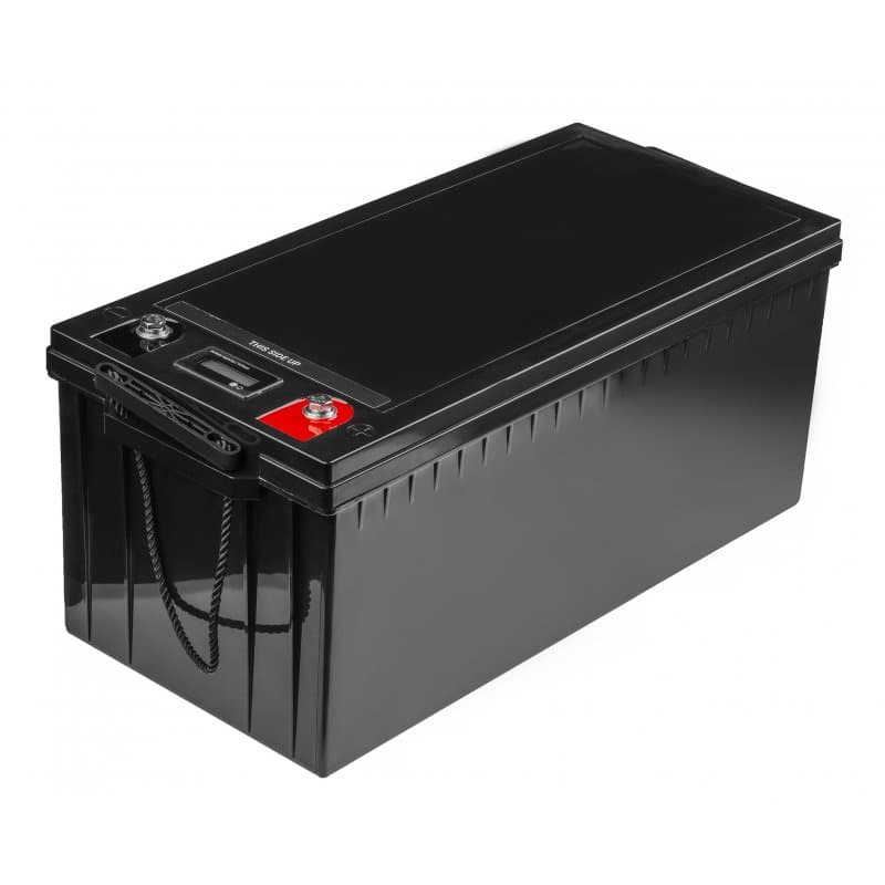 Lithium-ijzerfosfaat LiFePO4 accu/batterij 12V 12.8V 200Ah voor zonnepanelen, campers en boten