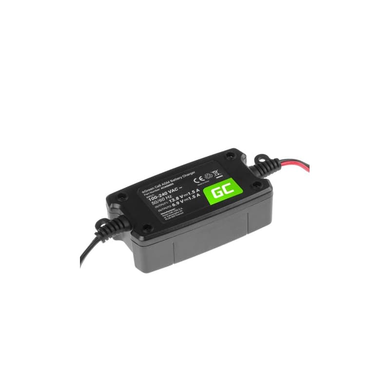Oplader voor 6V / 12V (1,5A) batterijen/accu's