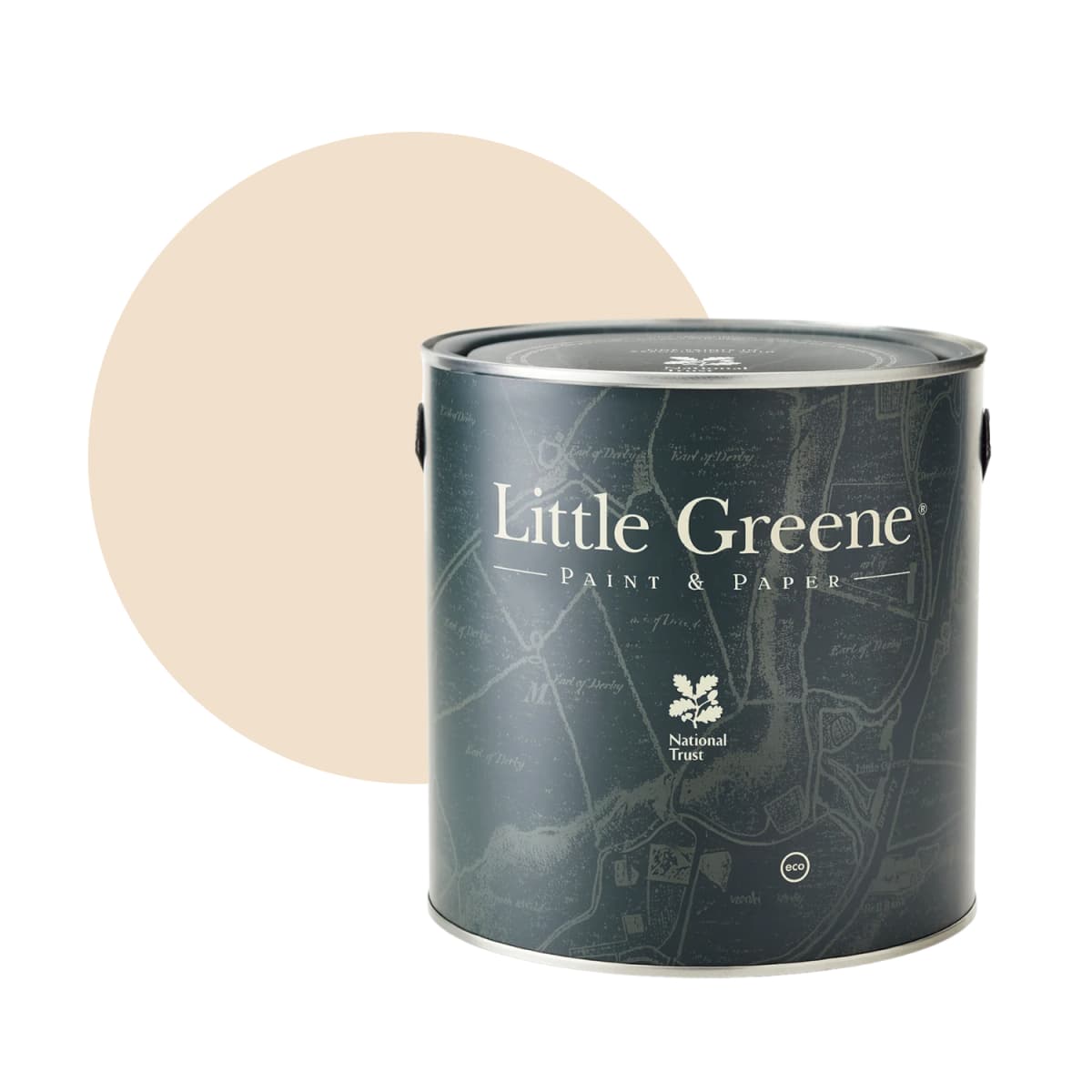 Little Greene Tom's Oil Eggshell - Light Beauvais No. 323 - 2,5L