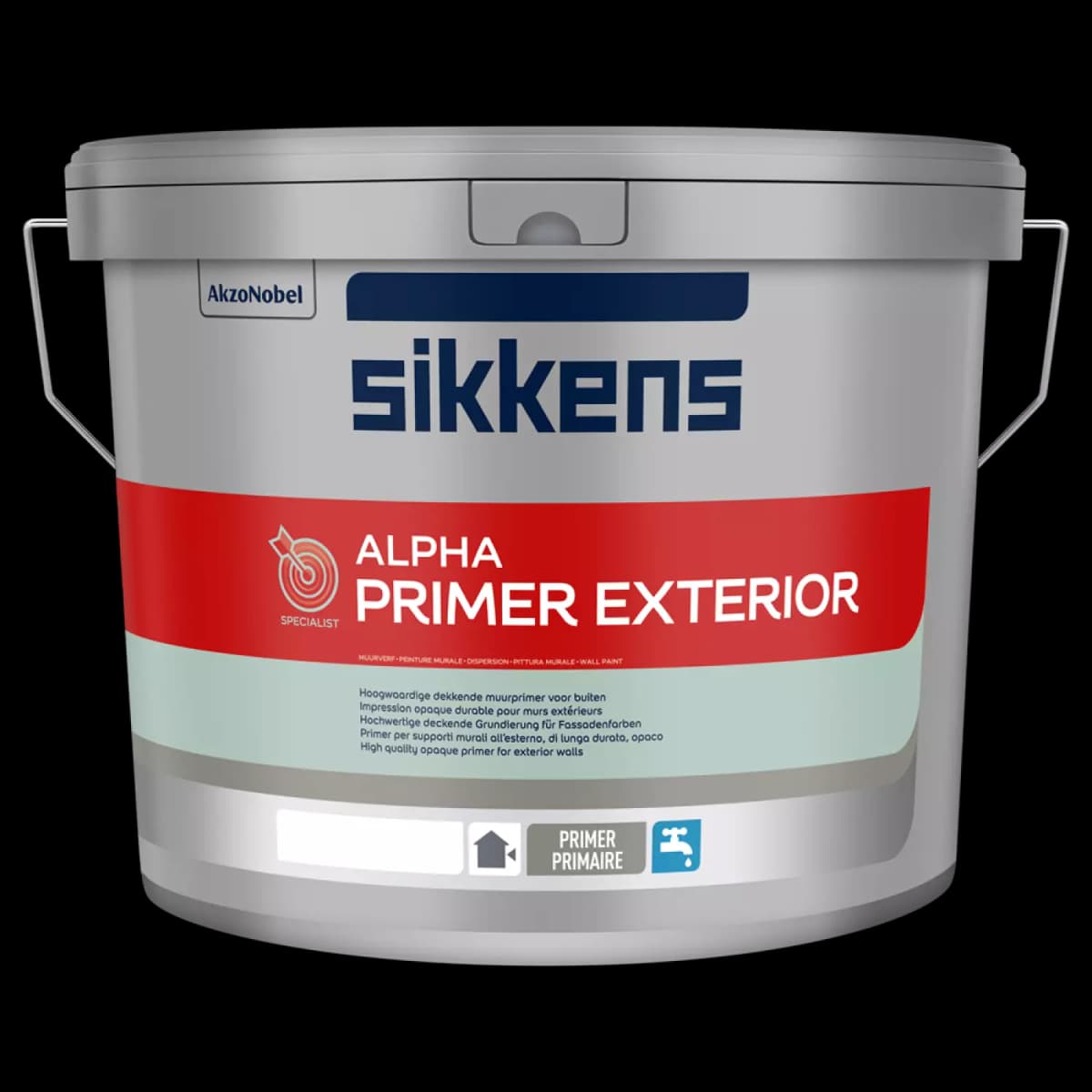 Sikkens Alpha Primer Exterior - Op Kleur Gemengd - 10L
