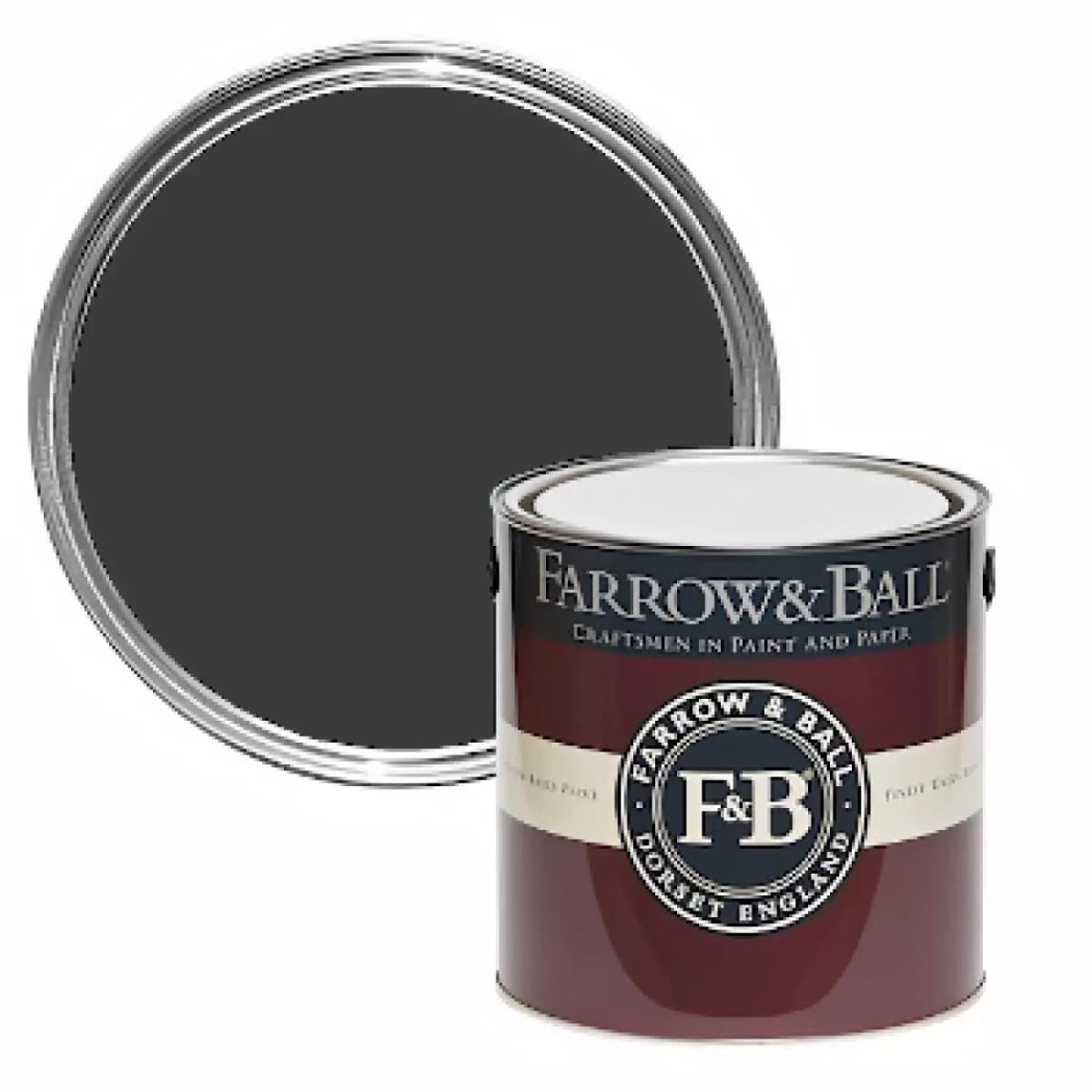 Farrow&Ball Casein Distemper Smelt Black No. G18 - 2,5L