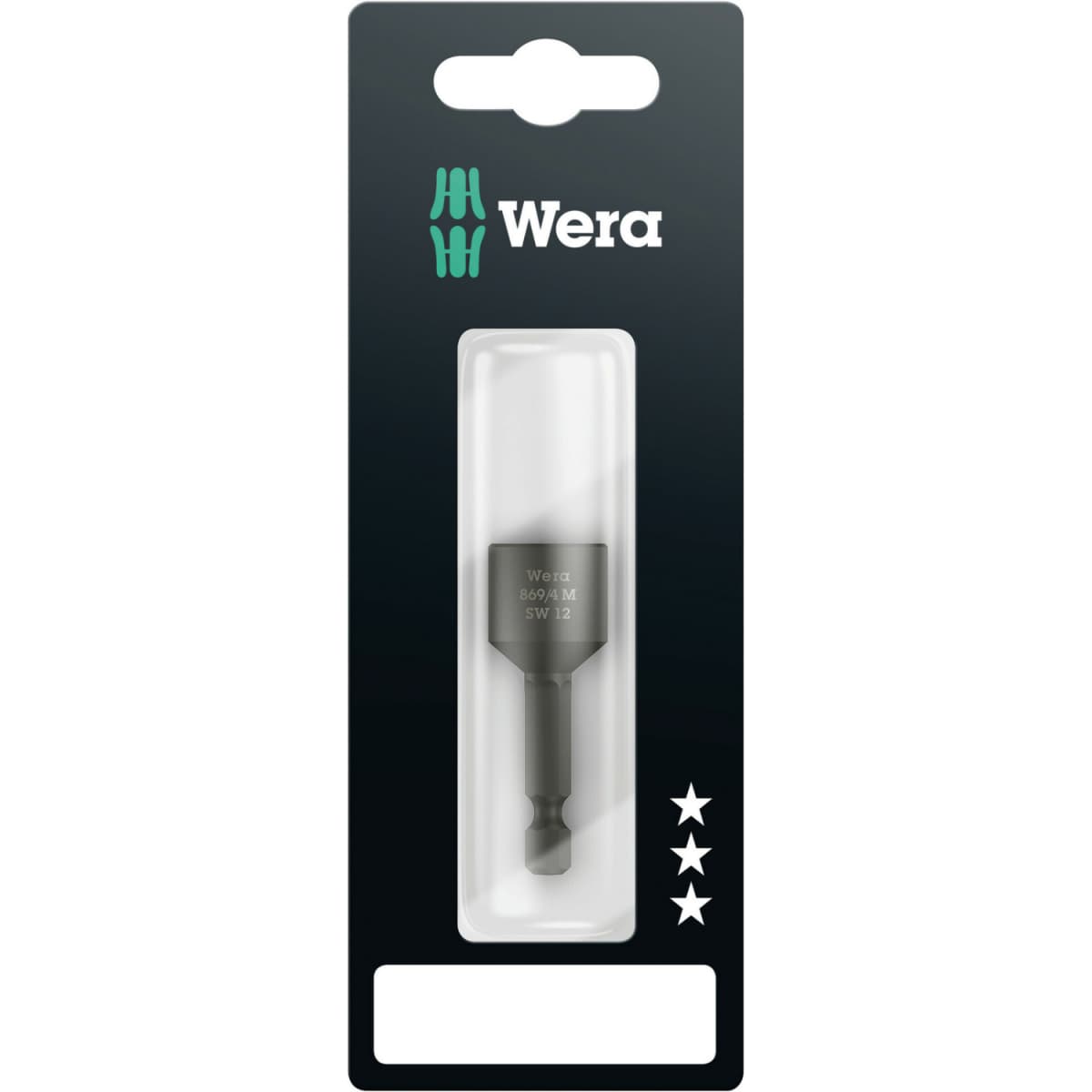 Wera 05073507001 Dopbit Magnetisch - SW 12,0 X 50mm - 1/4"