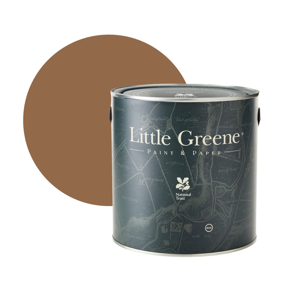 Little Greene Intelligent Gloss - Affogato No. 342 - 2,5L