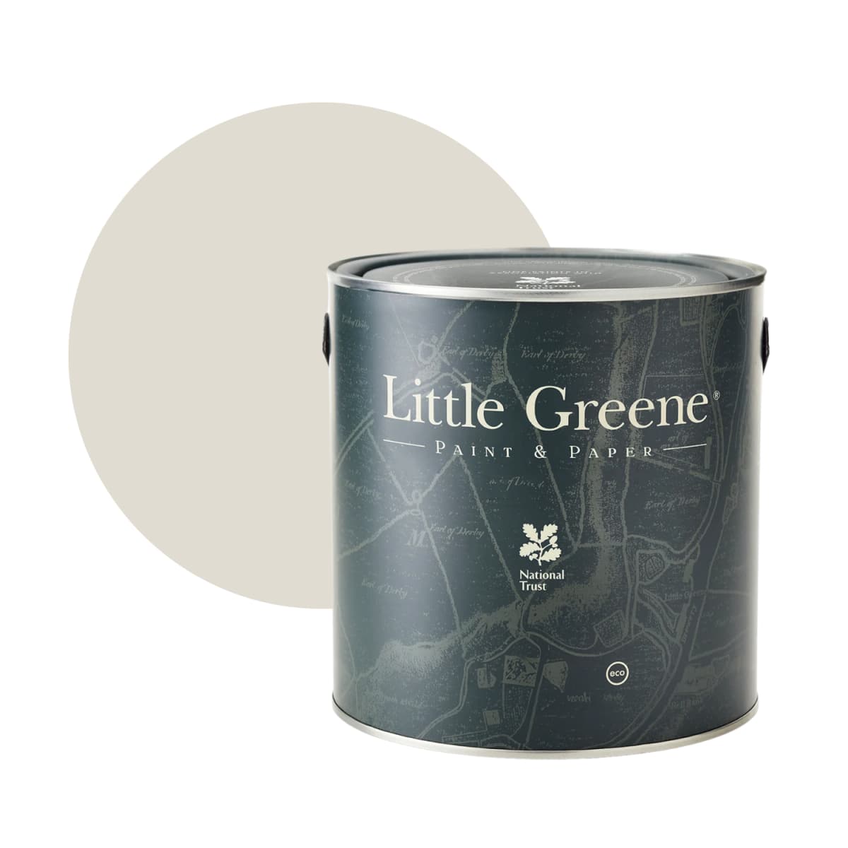 Little Greene Intelligent Satin - Rolling Fog Light No. 271 - 1L