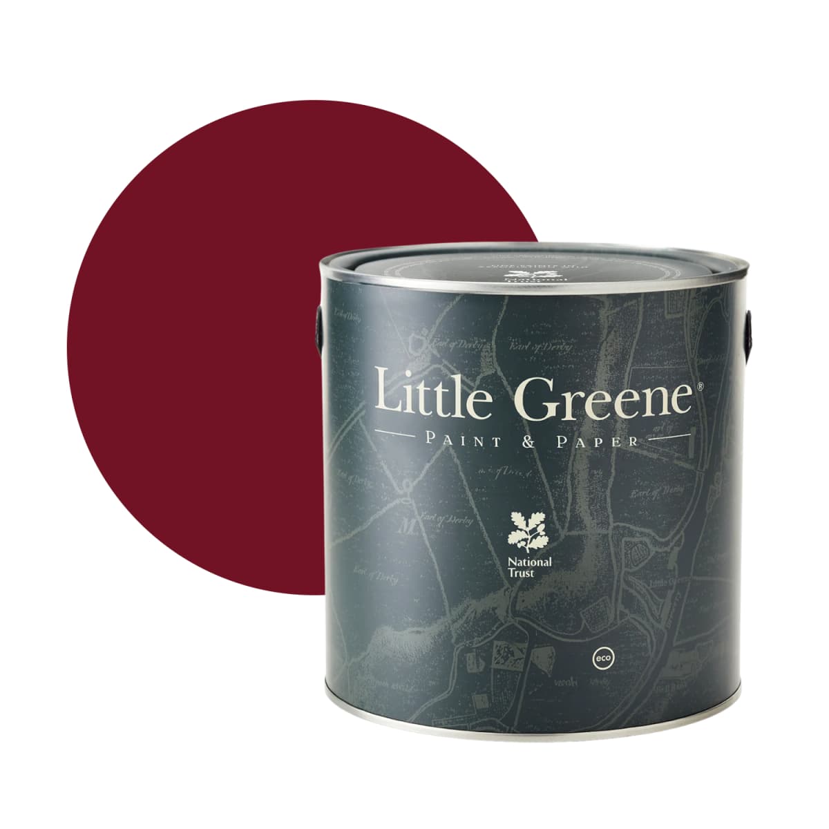 Little Greene Intelligent Exterior Eggshell - Theatre Red™ No. 192 - 2,5L