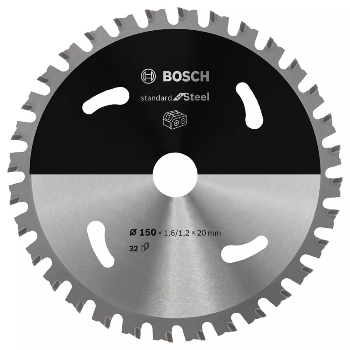 Bosch 2608837748 Cirkelzaagblad - 150 X 20 X 32T - Staal