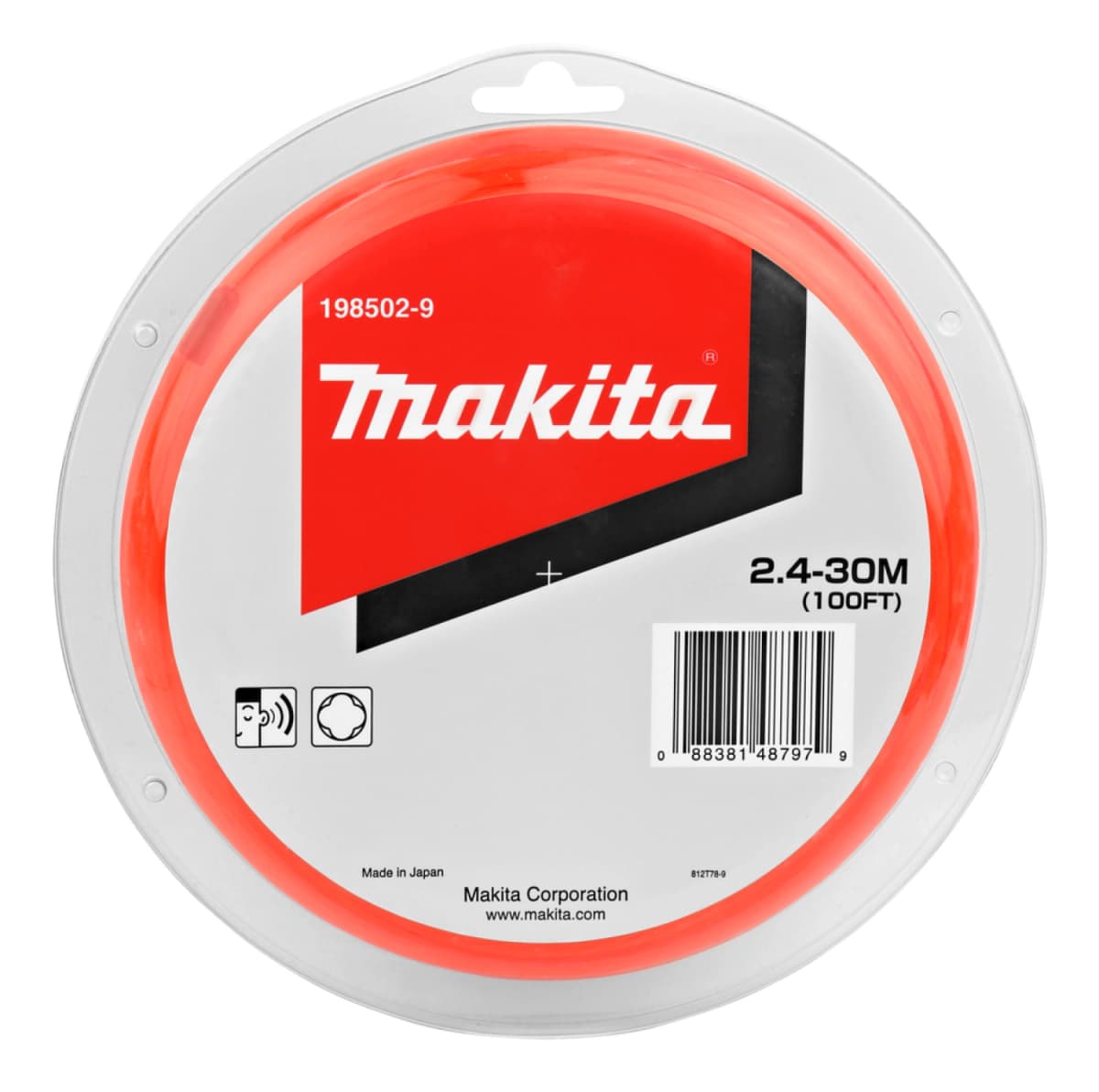 Makita 198502-9 Maaidraad"fluister"- 2,4mmx30m