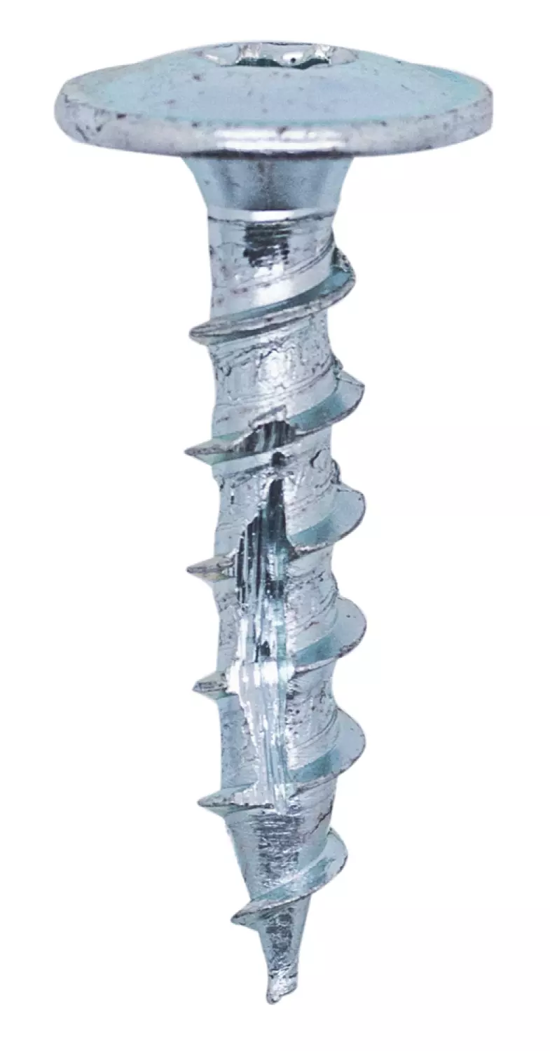 Woodies 61760401 Ultimate Tellerkopschroef Gehard Staal - TX30 - 6.0 X 50mm - Tellerkop - Voldraad - Verzinkt (100st)