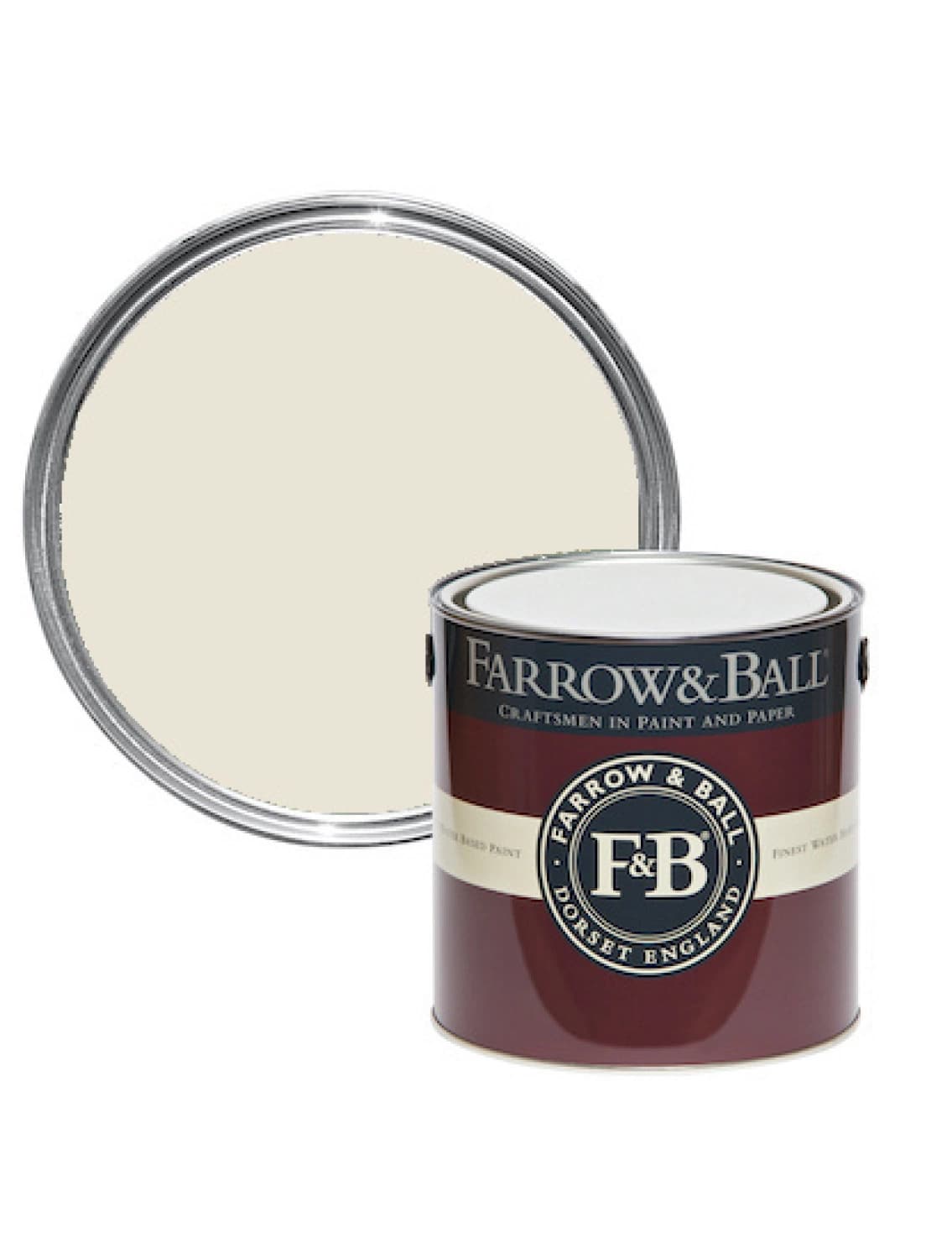 Farrow&Ball Full Gloss Farrow's White No. 9812 - 2.5L 6 Year