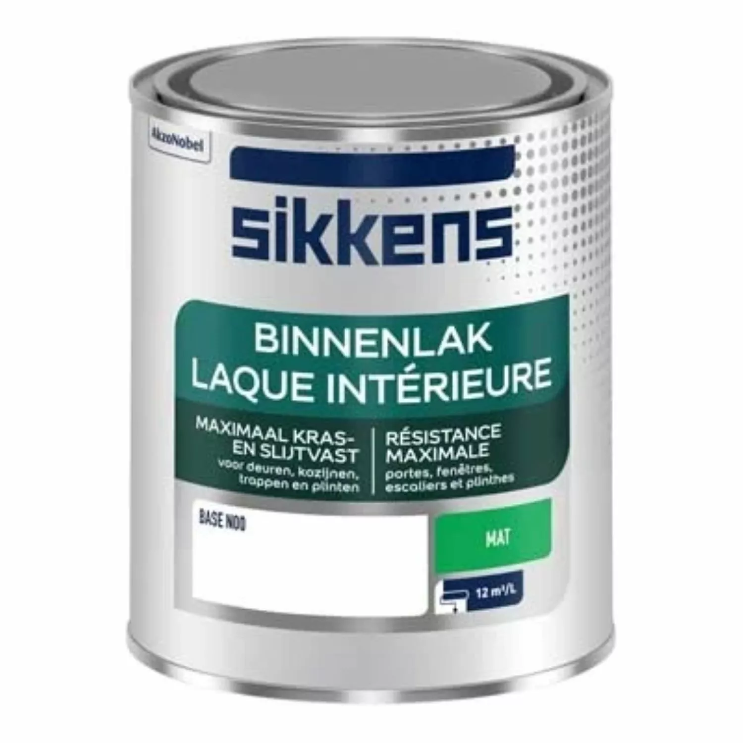 Sikkens Binnenlak Mat - Op Kleur Gemengd - 0,75L