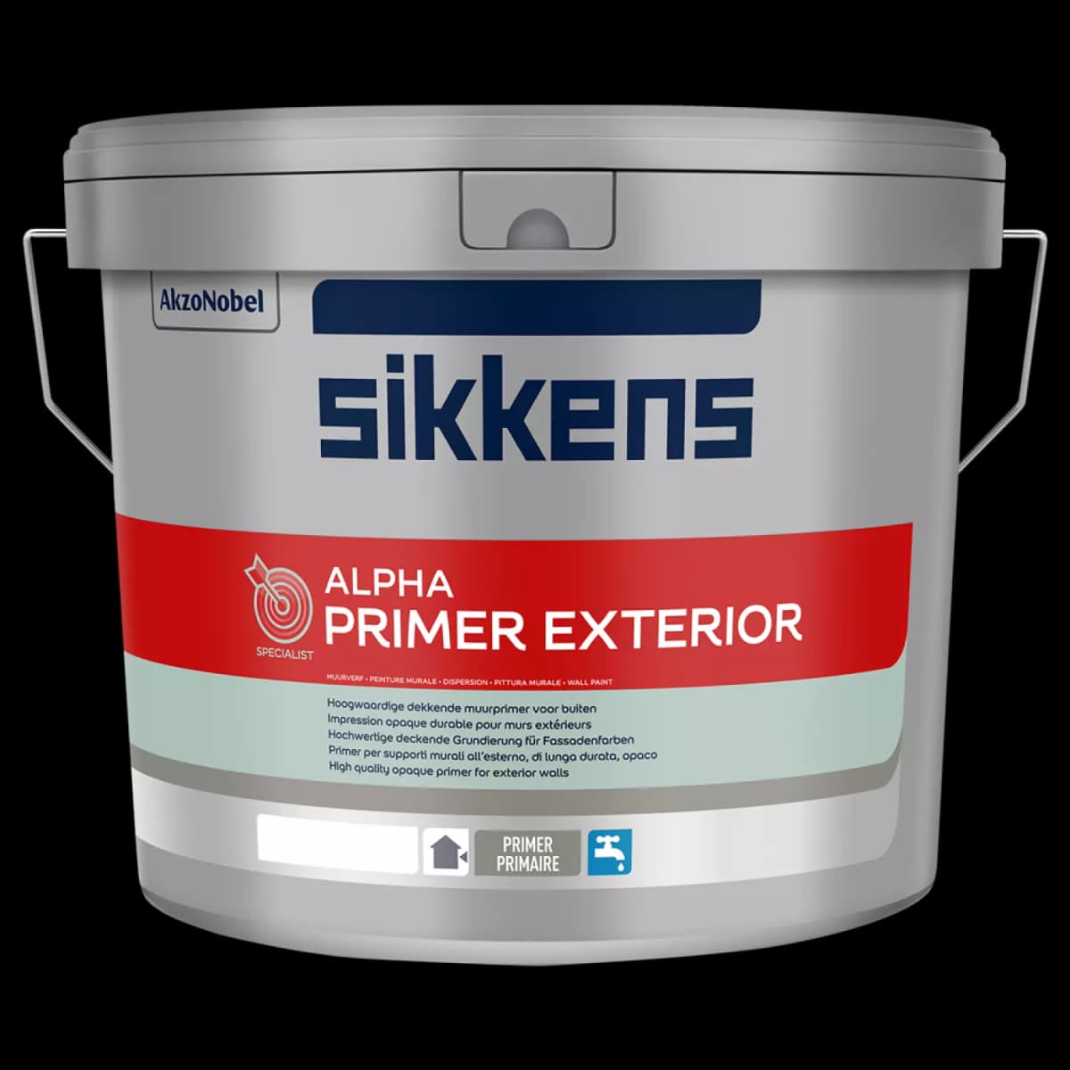 Sikkens Alpha Primer Exterior - Op Kleur Gemengd - 5L