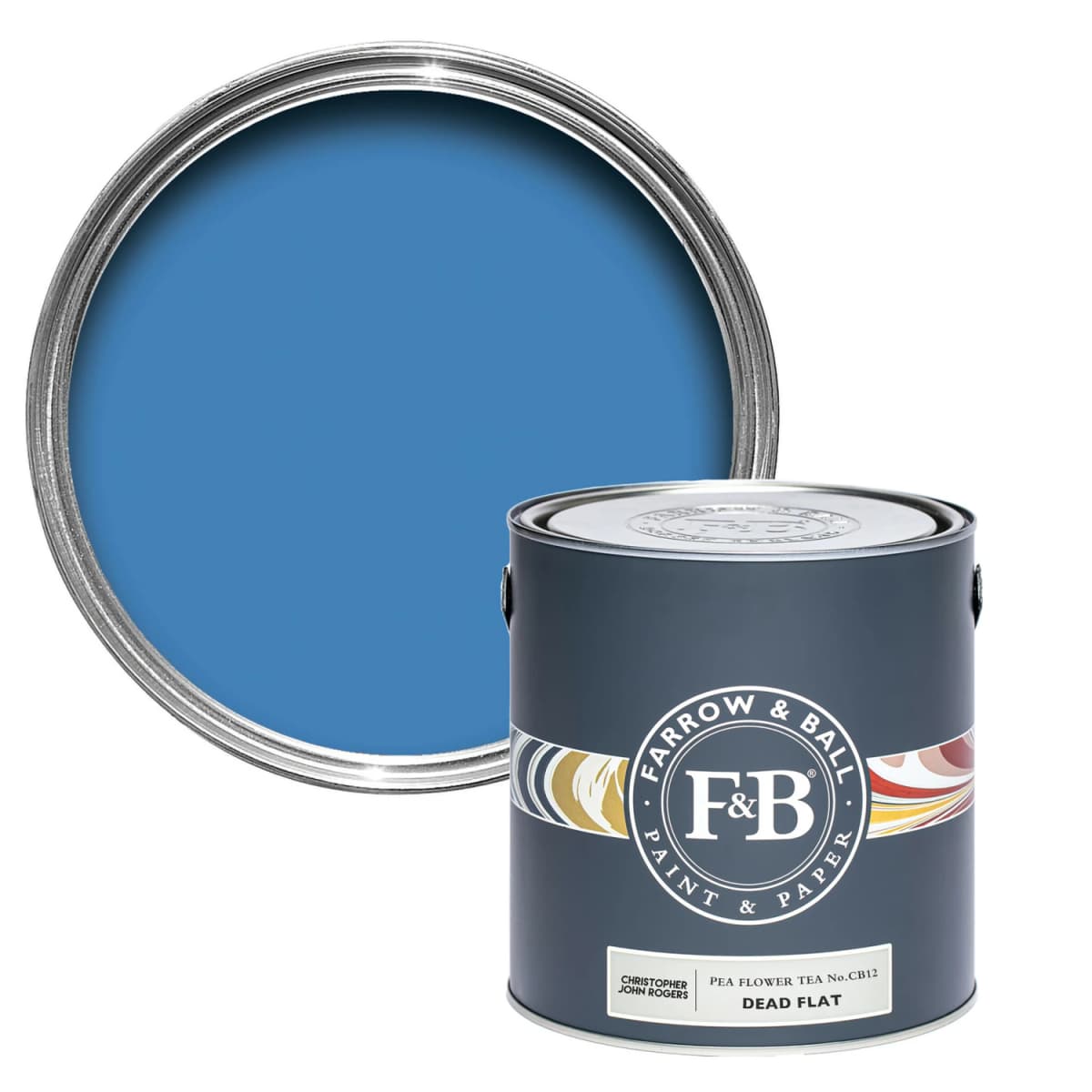 Farrow&Ball Modern Eggshell Pea Flower Tea CB12 0,75 L
