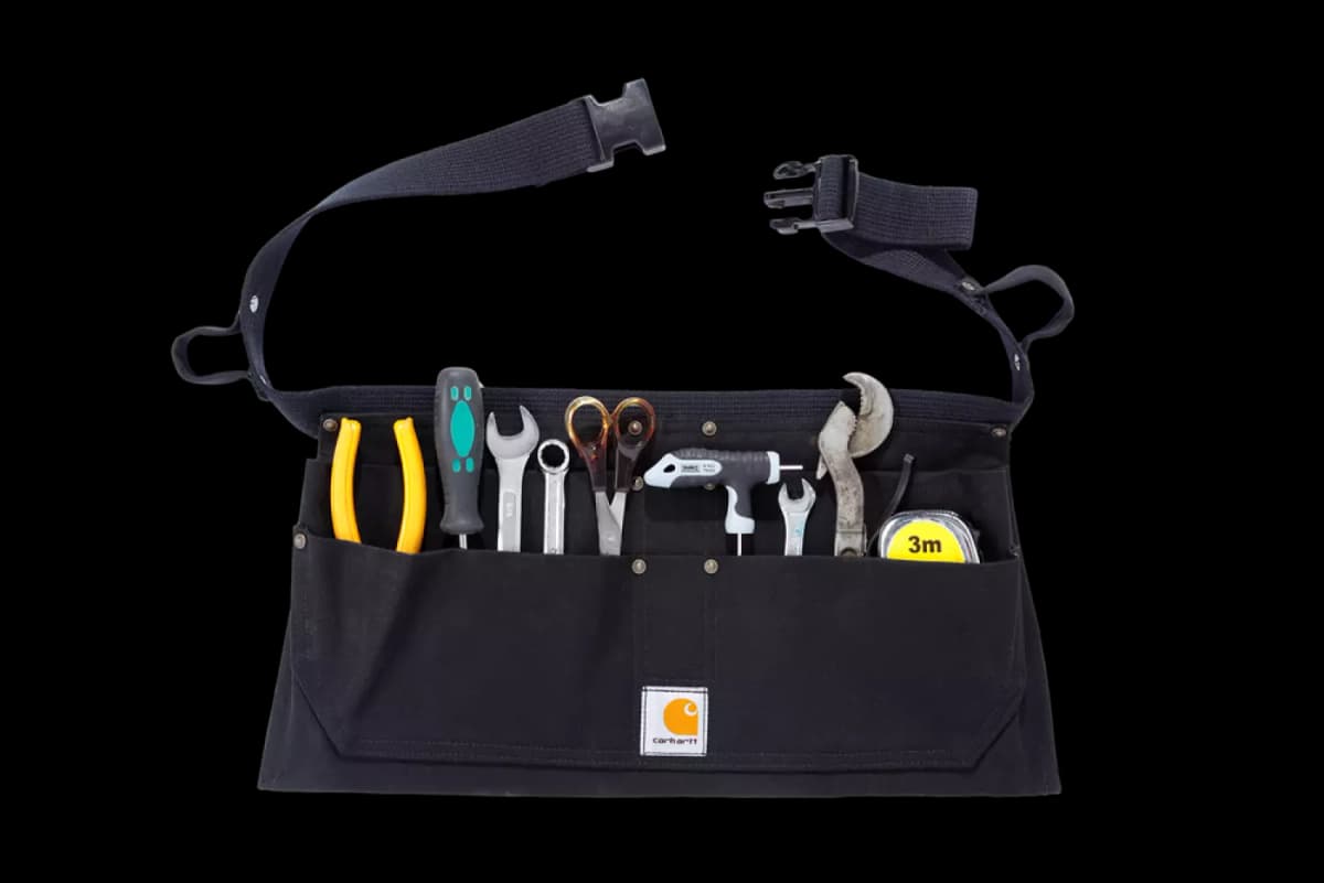 Carhartt Firm Duck Half Apron Black - XL