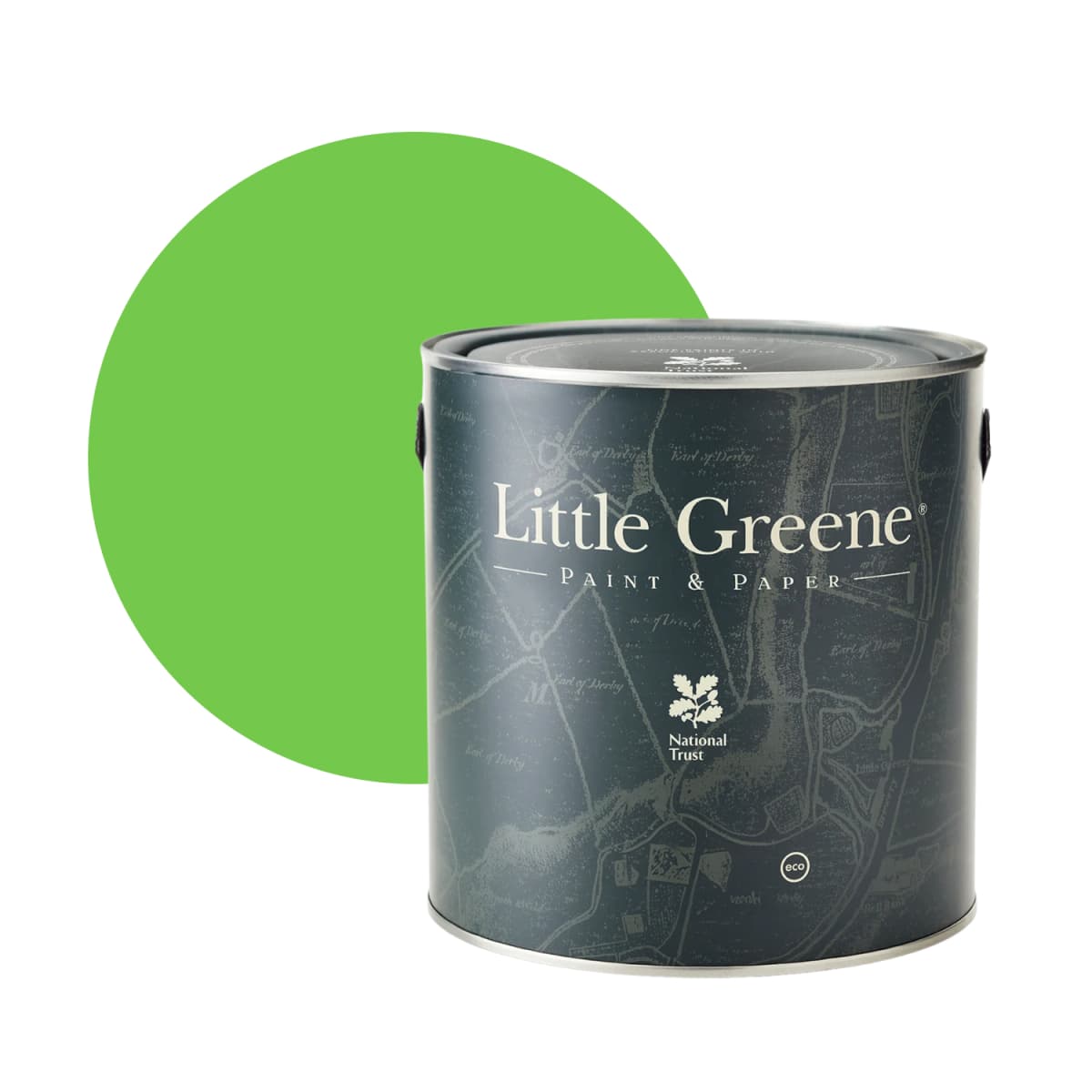 Little Greene Intelligent Gloss - Phthalo Green No. 199 - 1L