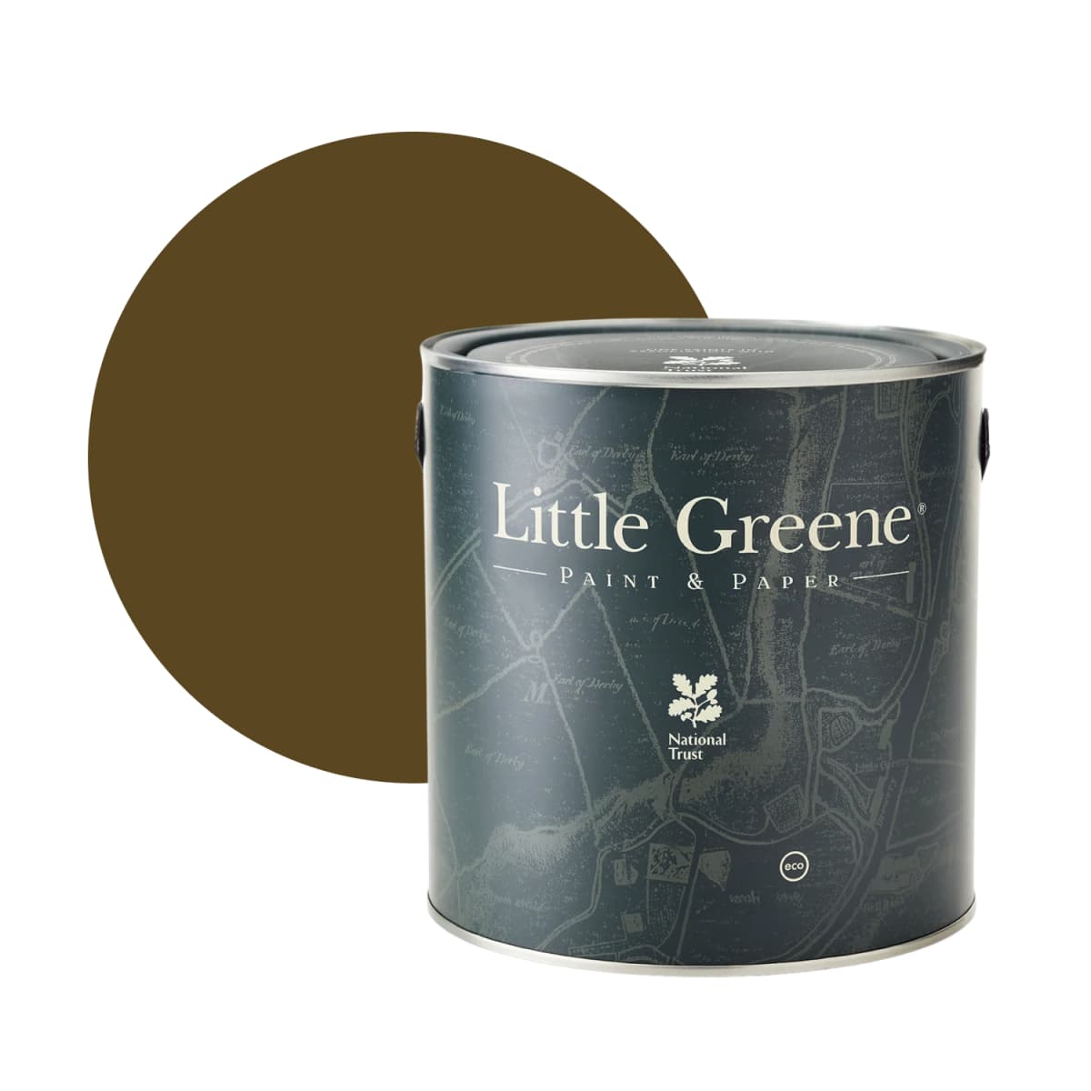 Little Greene Intelligent Exterior Eggshell - Light Bronze Green™ No. 123 - 2,5L