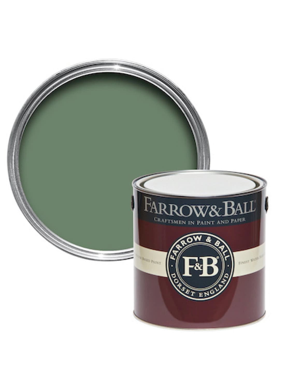 Farrow&Ball Casein Distemper Calke Green No.34 - 5L
