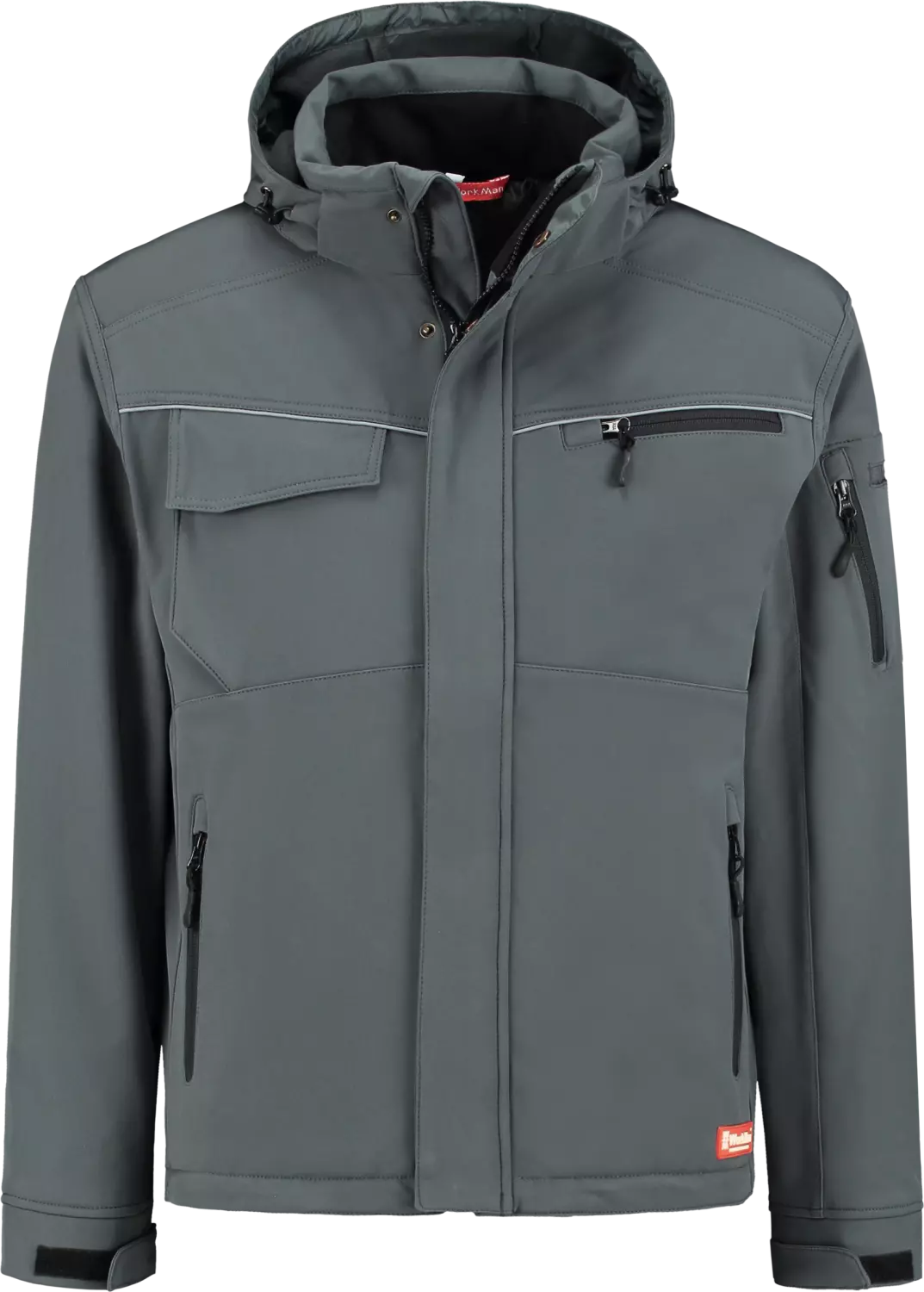 Workman 2537 Softshell Jacket Winter - Graphite - 2XL